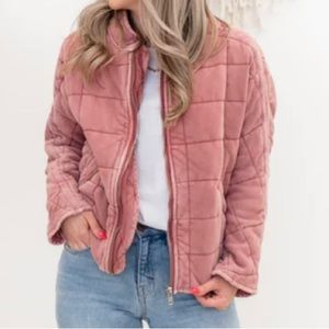 Dex quilted bomber